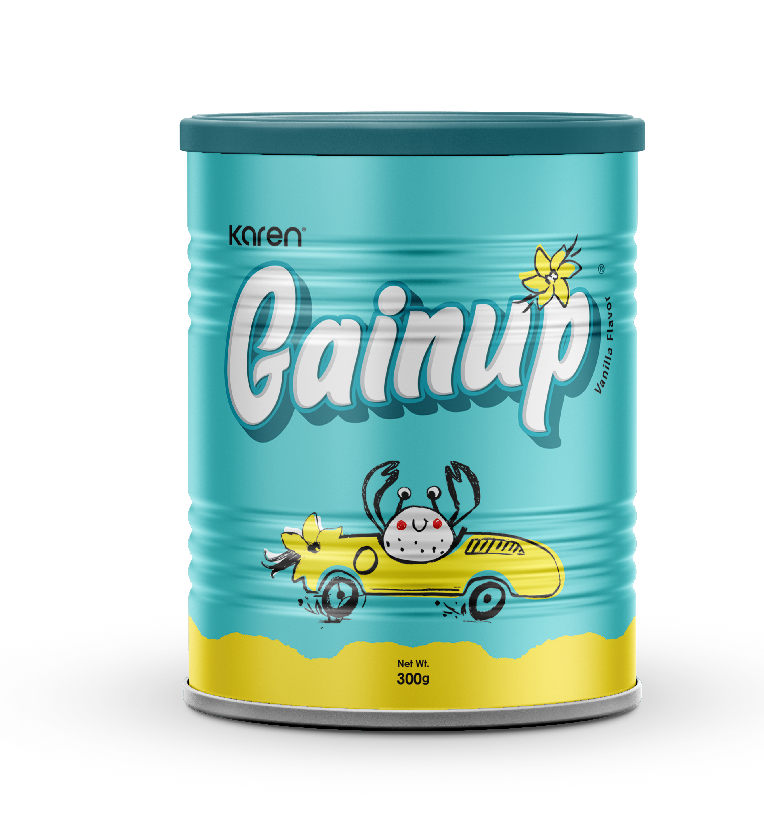 پودر گین آپ کودکان کارن طعم وانیل 300 گرمی