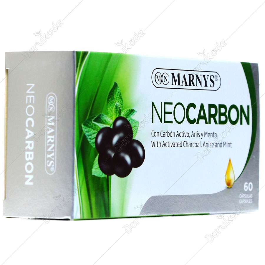 کپسول نئوکاربن (زغال فعال) مارنیز 60 عدد