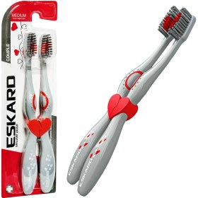 مسواک کاپلی 2 عددی اسکارد مديوم کد 333