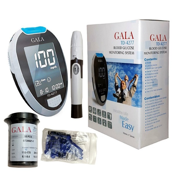 دستگاه تست قند خون گالا مدل TD-4277