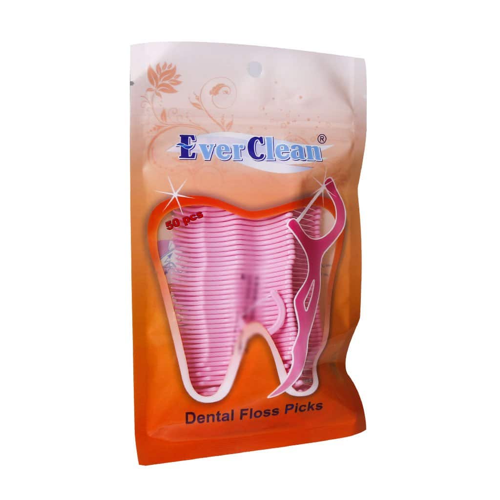 نخ دندان با دسته کمانی اورکلین 50 عددی