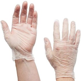 دستکش پوپک لاتکس بدون  پودر 20 عددی سايز L