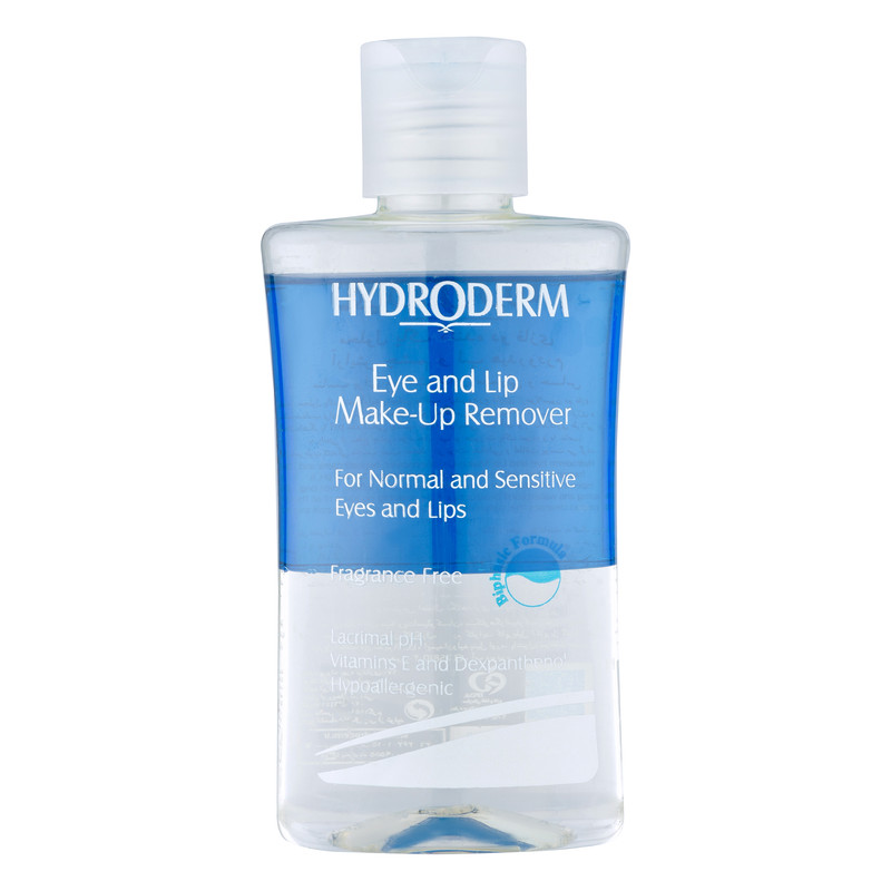 محلول پاک کننده دو فاز چشم و لب هیدرودرم پارس حیان ۱۱۵ میل