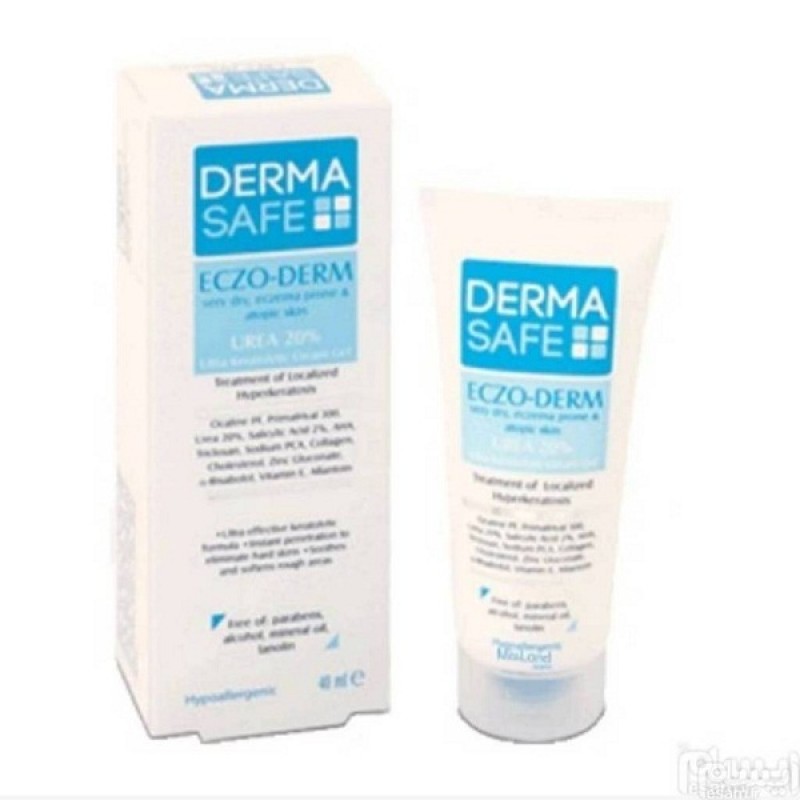 کرم ژل اوره 20 درصد درماسیف مناسب پوست های بسیار خشک اگزمایی و آتوپیک ۴۰ میلی لیتر