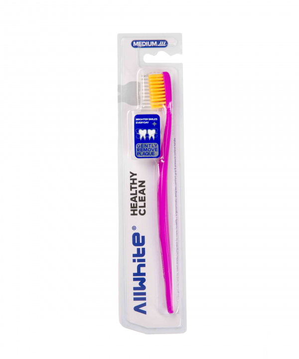 مسواک هلثی کلین مدیوم ال وایت کد608
