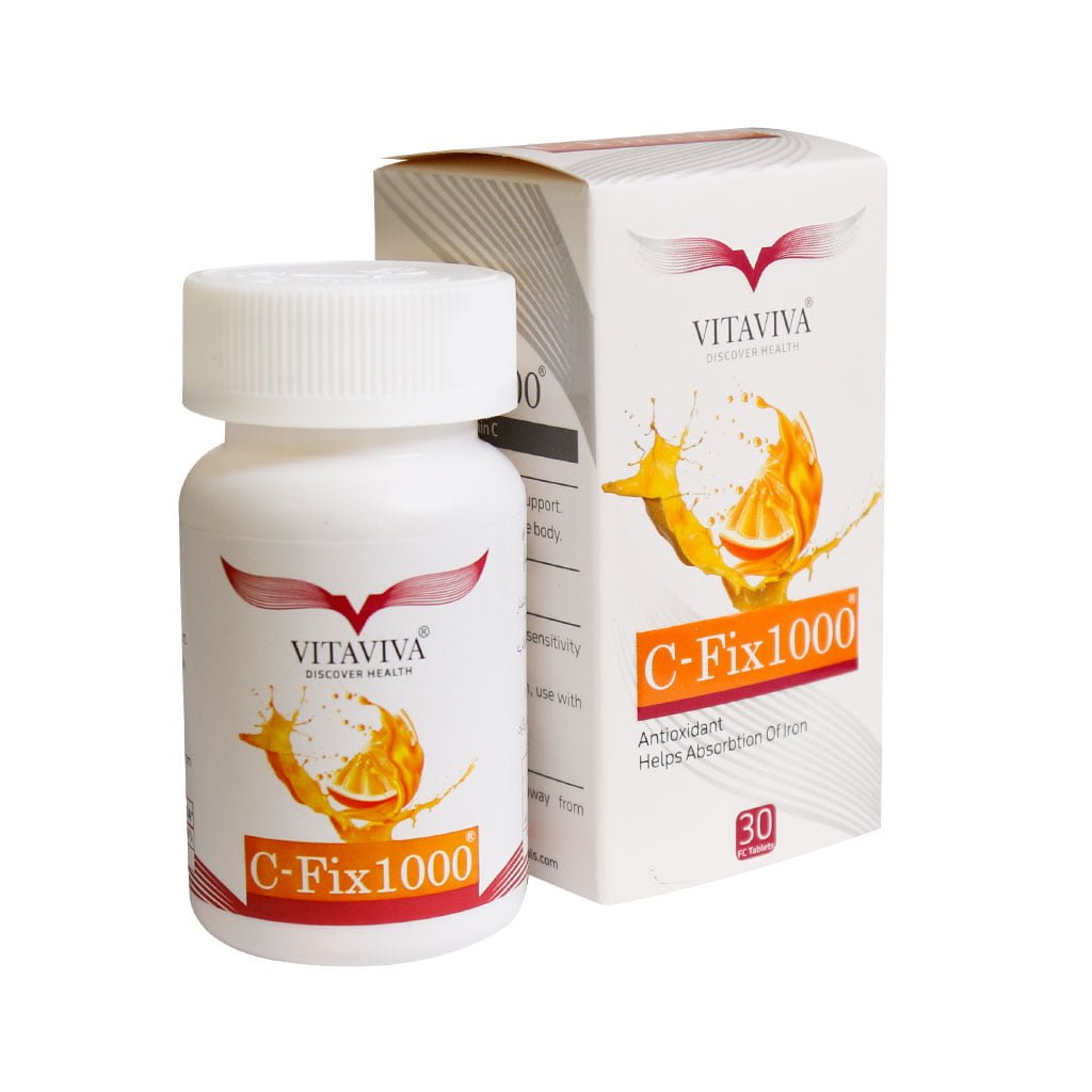 کپسول سی فیکس 1000 ویتاویوا 30 عددی