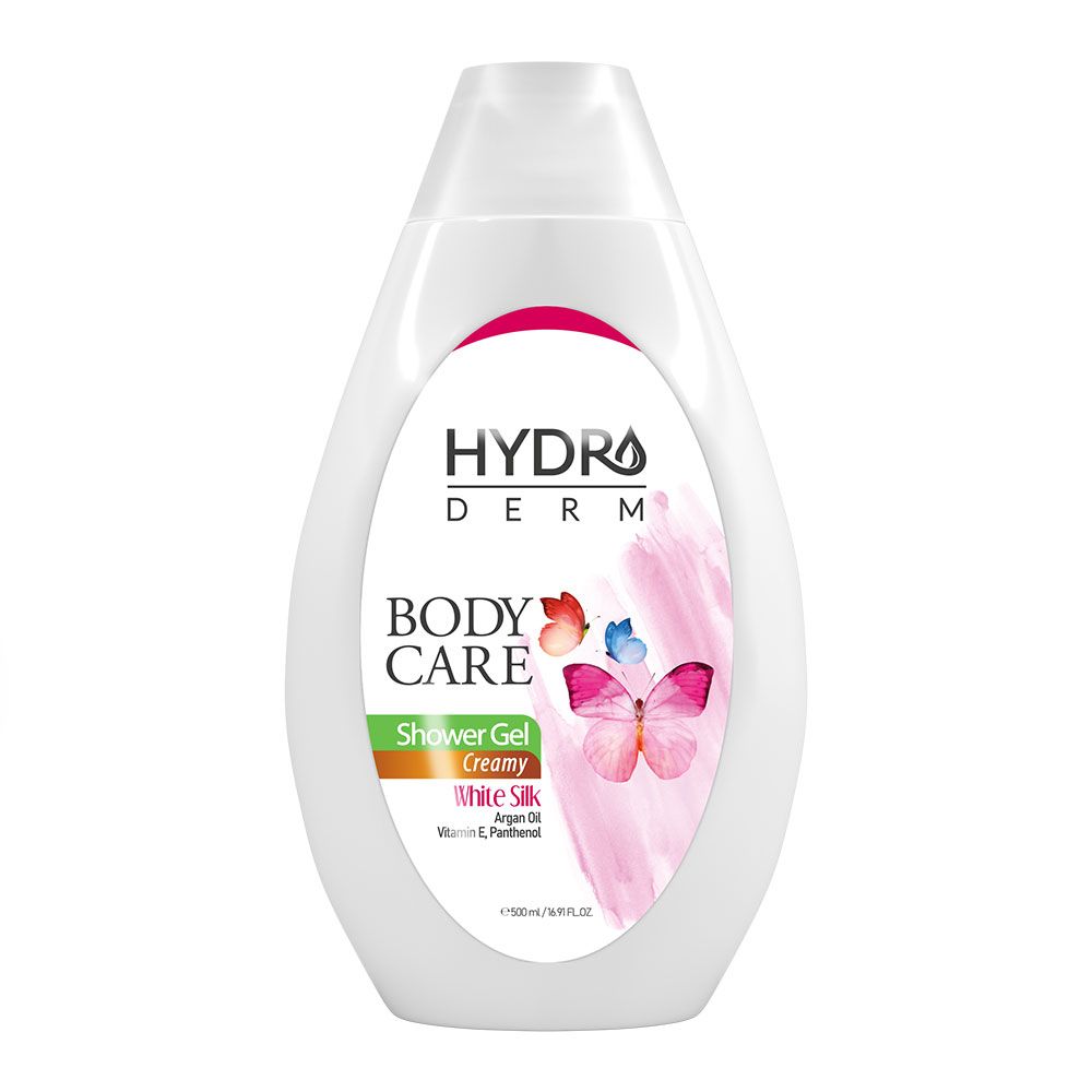 شامپو بدن کرمی با رایحه ابریشم سفید